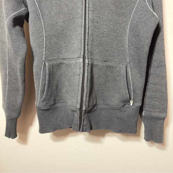 Aritzia TNA CozyAf Zipup Hoodie Gray Women Size S - Picture 3 of 10